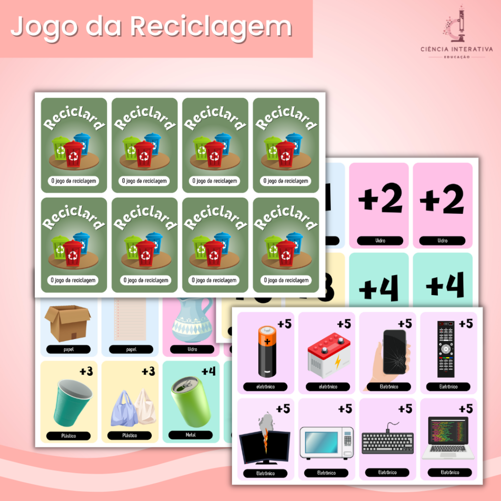 Reciclard – O jogo da Reciclagem – Ciência Interativa